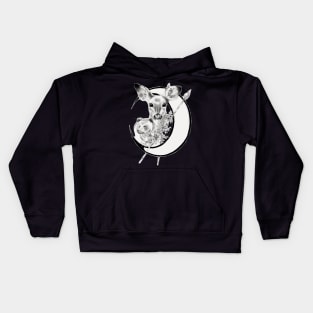 Goddess of the Hunt Kids Hoodie